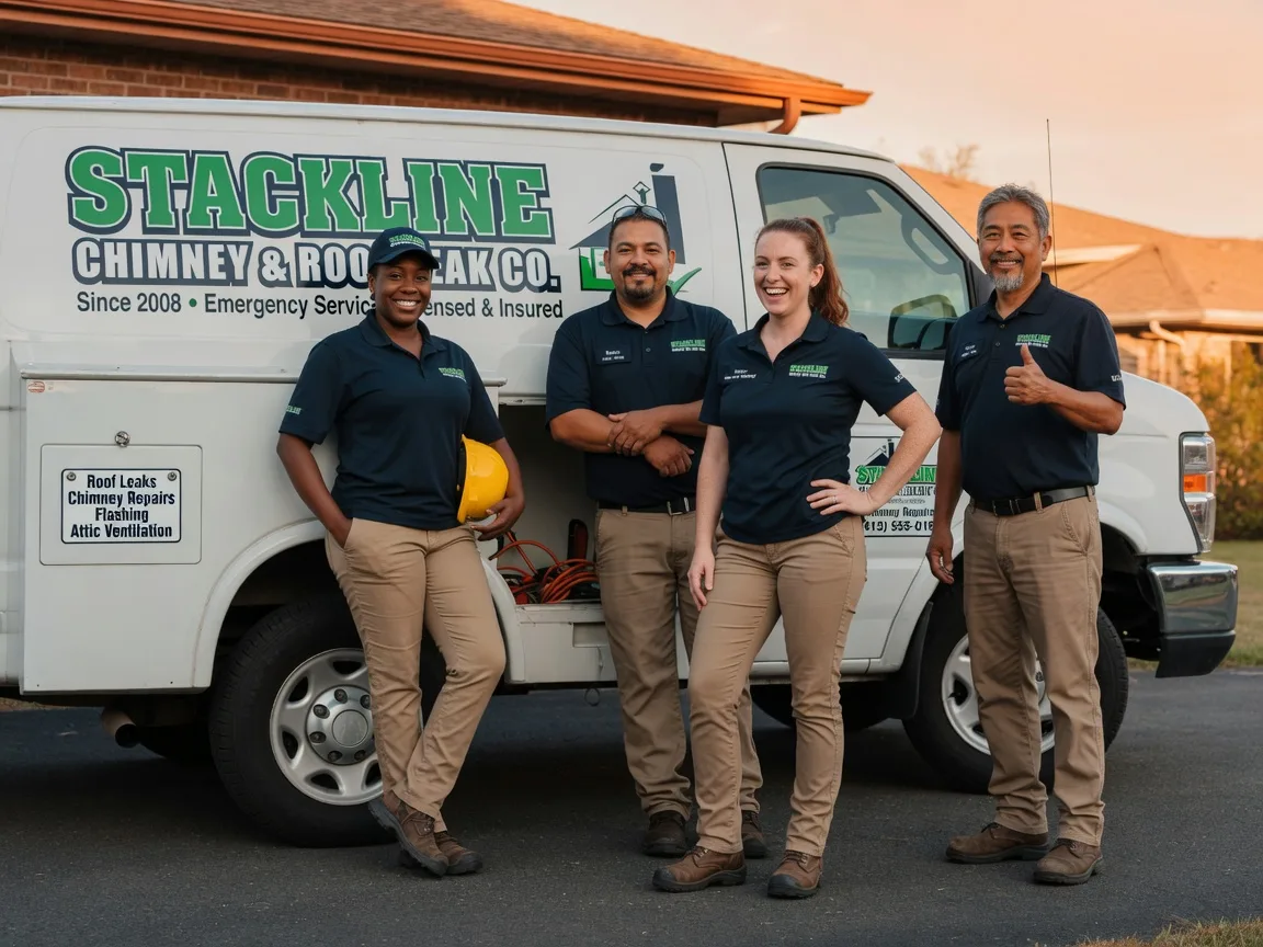 Chimney flashing repair company in Whiting, IA